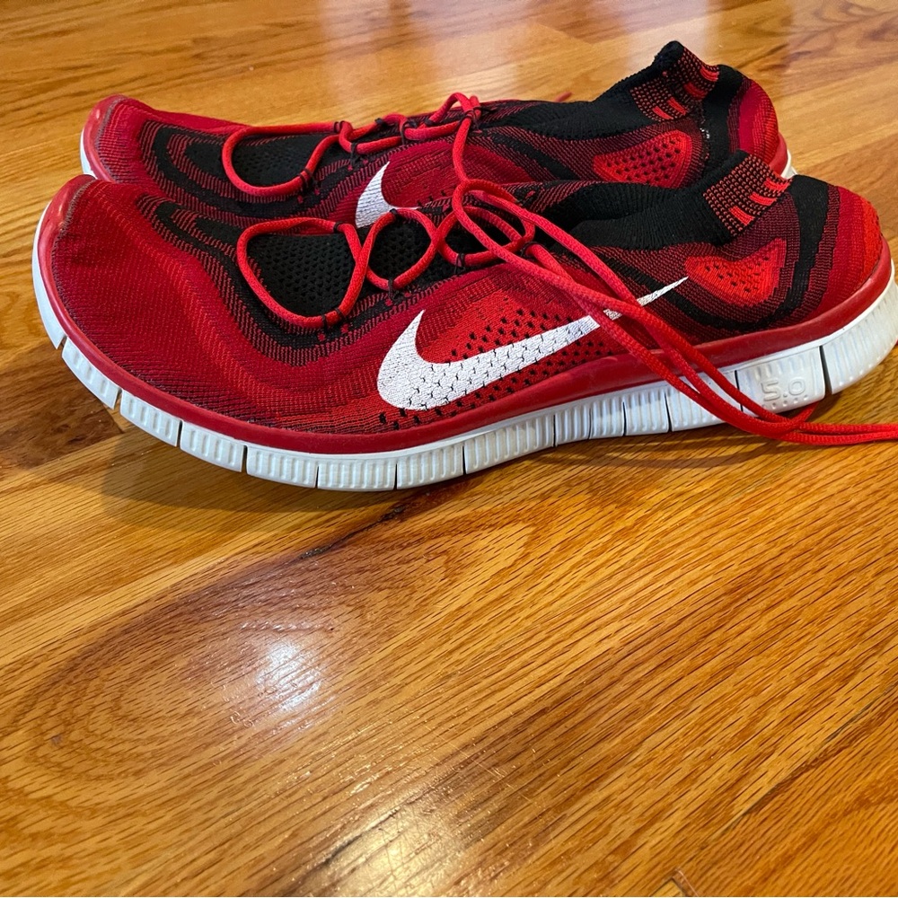Nike free run size 13 worn inside once